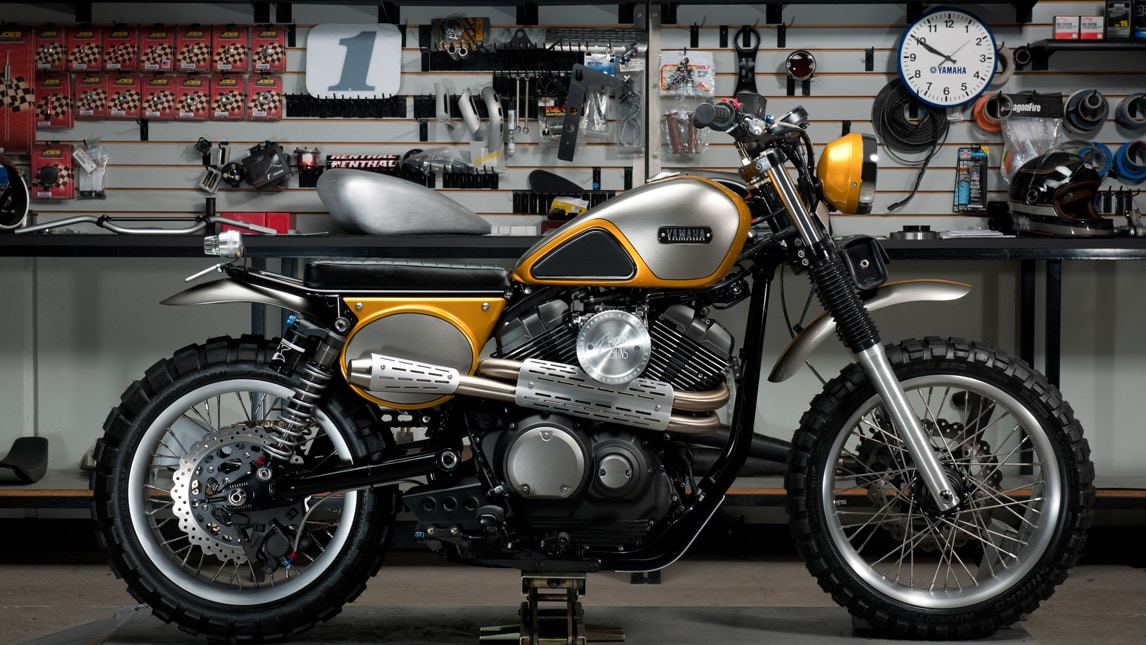 Yamaha SCR950 Yard Built: fascino californiano