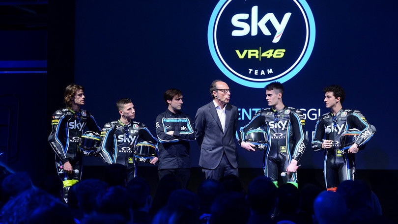 Dainese e AGV con lo Sky Racing Team VR46