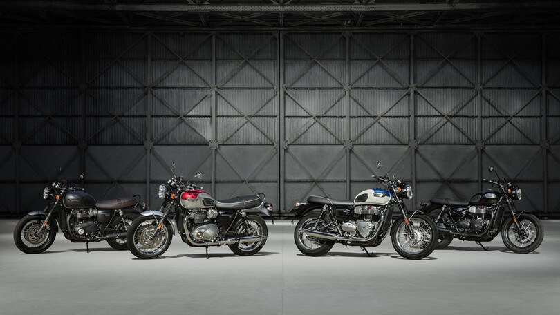 Triumph Bonneville T100 e T100 Black: rétro solo in apparenza