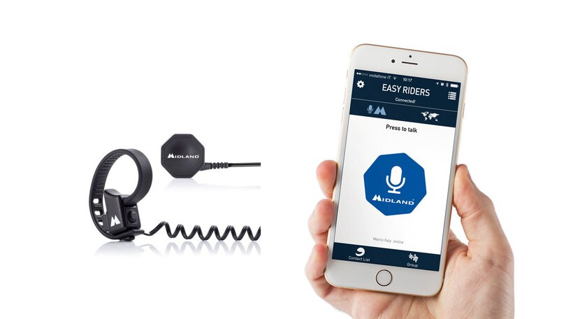 Midland trasforma lo smartphone in walkie-talkie