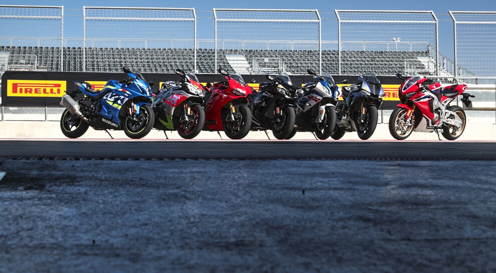 Comparativa supersportive 1000: il test delle maxi "racing" - 1° puntata