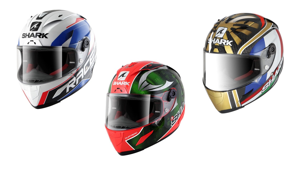 Shark Helmets fornisce tre monomarca Yamaha