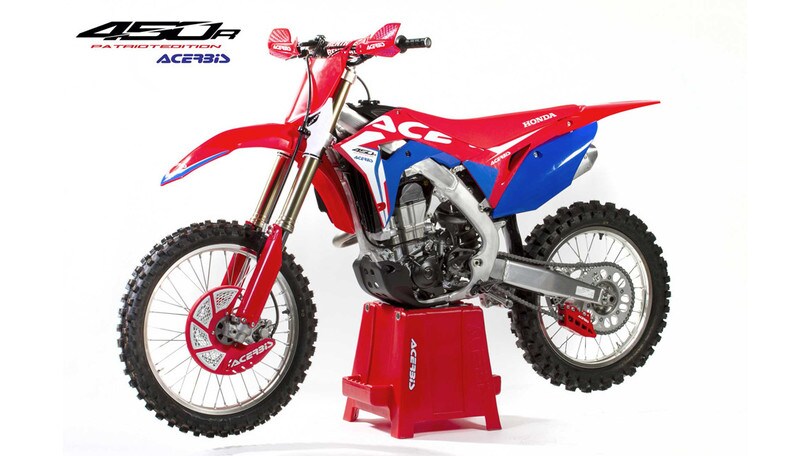 La Honda CRF450R Patriot veste all’americana