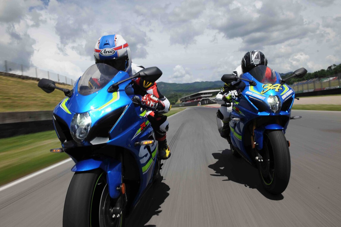 Suzuki GSX-R 1000R: la prova al Mugello con Kevin Schwantz