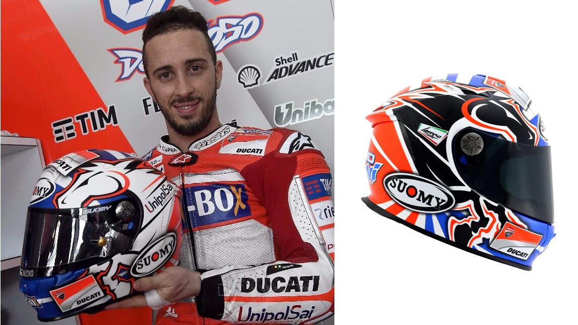 Suomy lancia il casco replica del ‘Dovi’