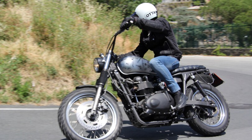 Triumph Scrambler POV Garage: foto