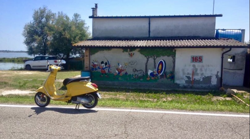 Da costa a costa con la Vespa Sprint: foto