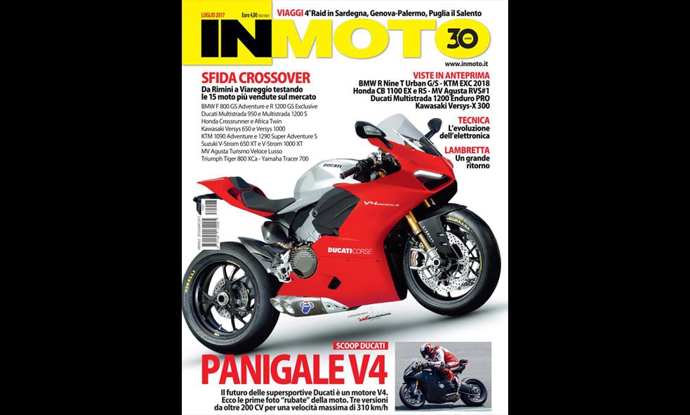 InMoto di luglio è in edicola con lo scoop Ducati