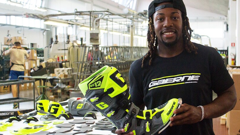Gaerne: Malcolm Stewart in visita