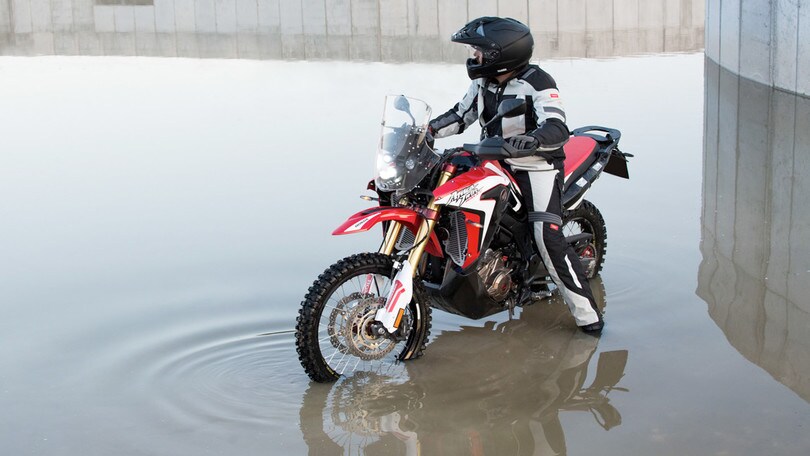 Honda Africa Twin Rally: Spidi la vede così