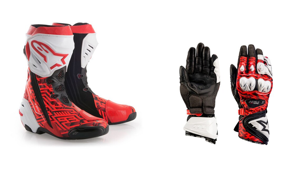 Alpinestars: stivali e guanti MM93
