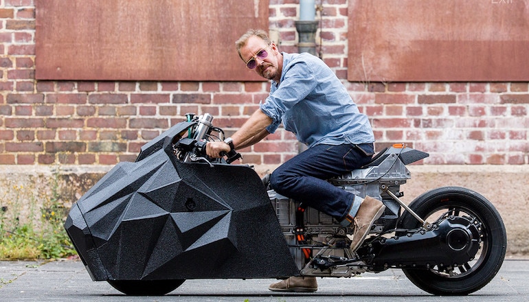 E-LisaBad, una moto per Darth Vader