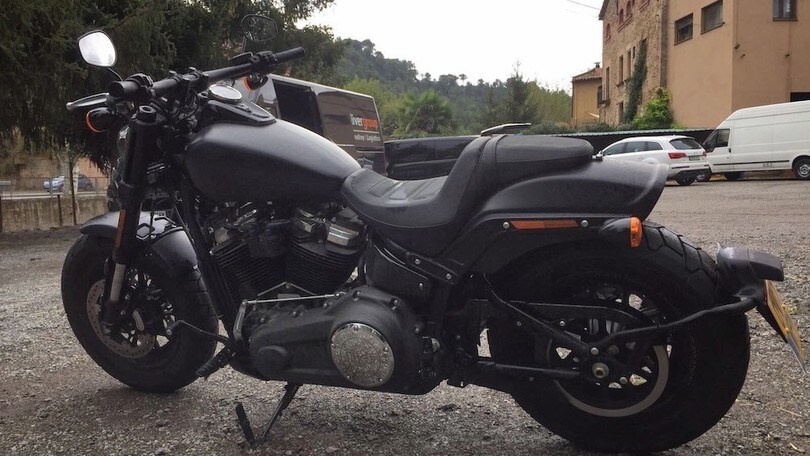 Harley Softail Fat Bob 2018, scatti live dal test