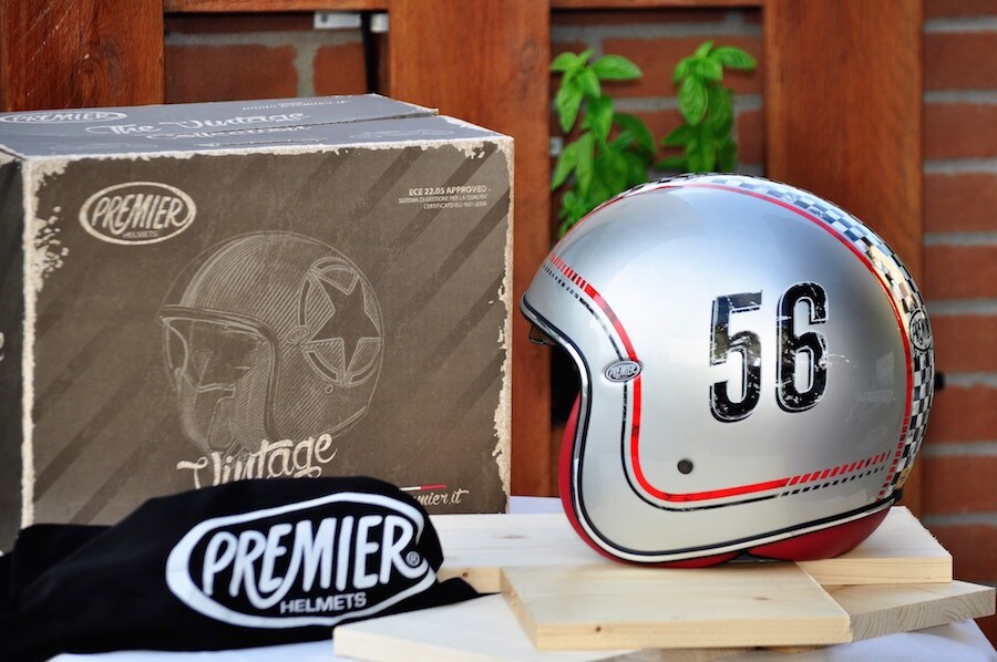 Casco jet Premier Vintage