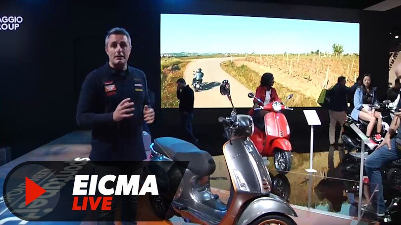 Vespa dà la scossa a EICMA