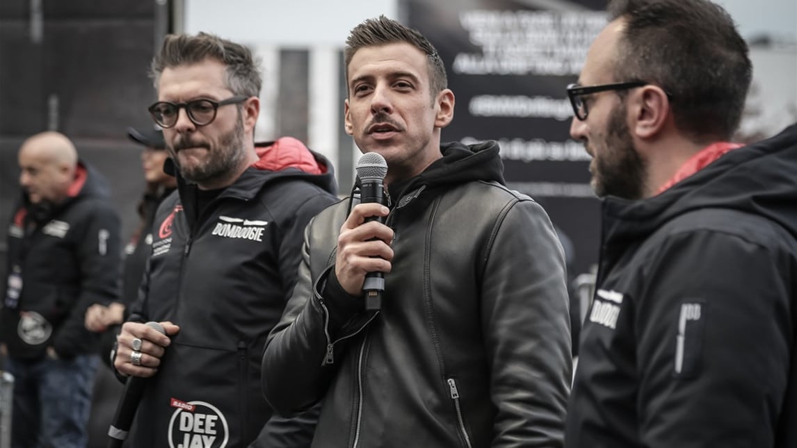 EICMA e musica con Gabbani