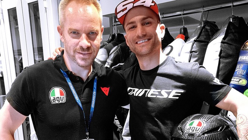 Sistema di sicurezza testa-piedi: Dainese e AGV con Mattia Pasini