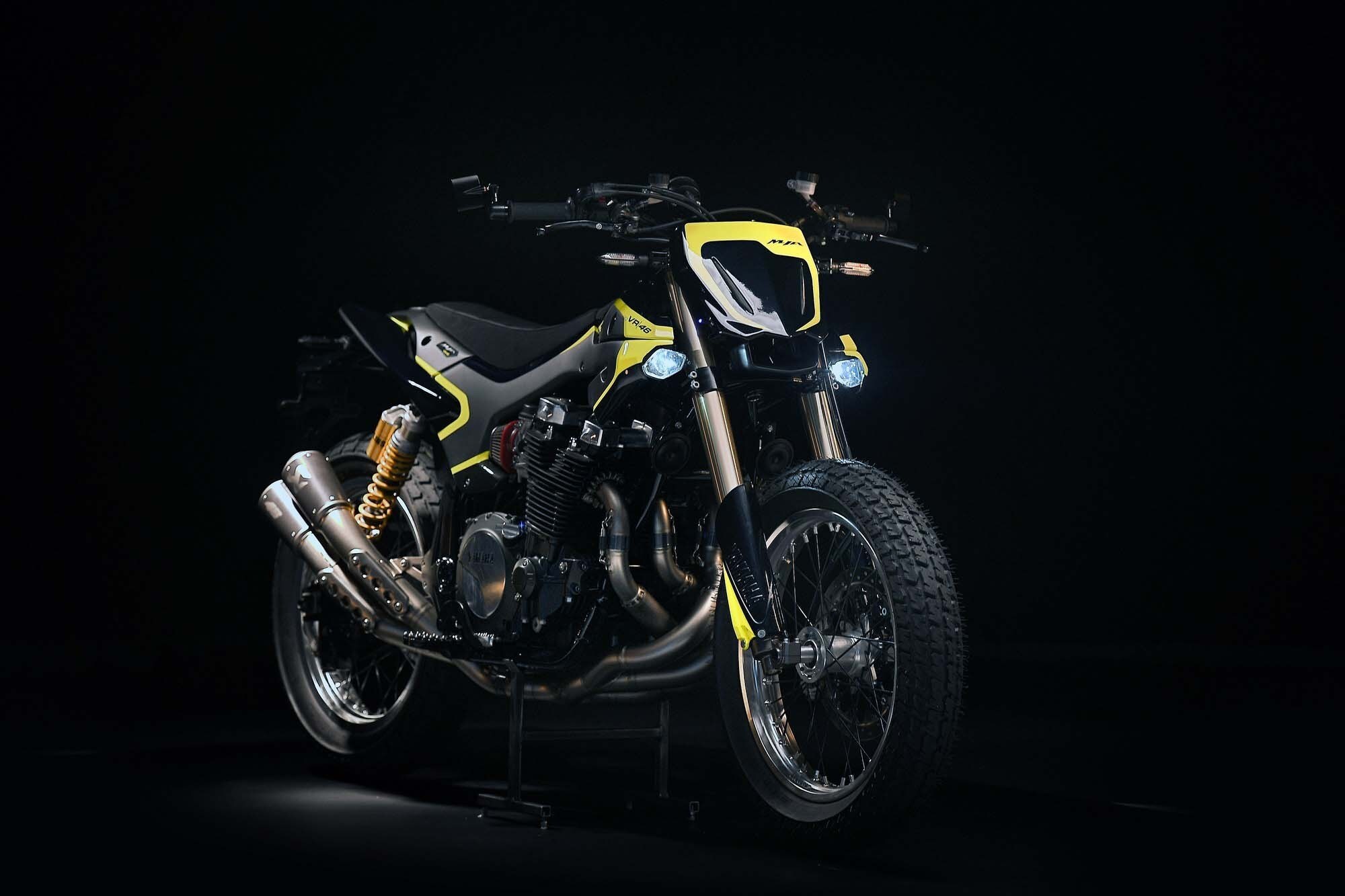 Dedicata a Valentino Rossi: Yamaha XJR 1300 ‘Mya’