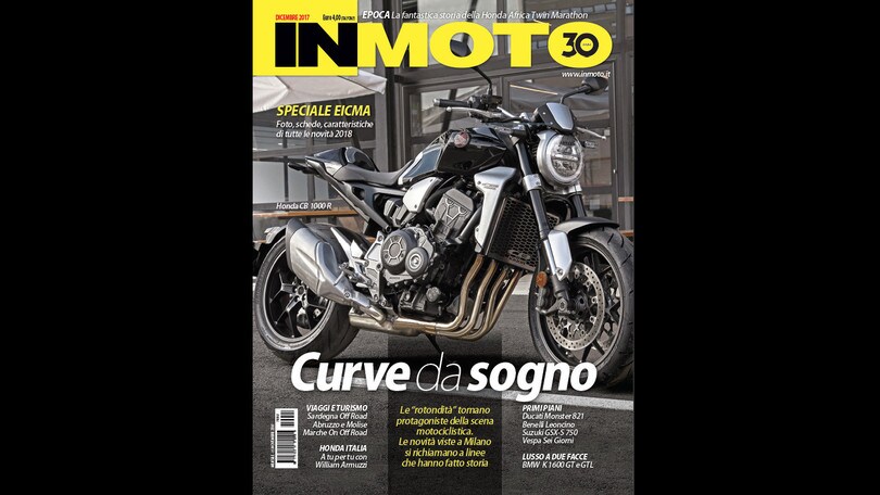 InMoto di dicembre è in edicola: speciale EICMA e tanto altro