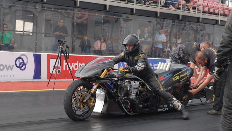 Procedure di partenza Drag-racing, foto