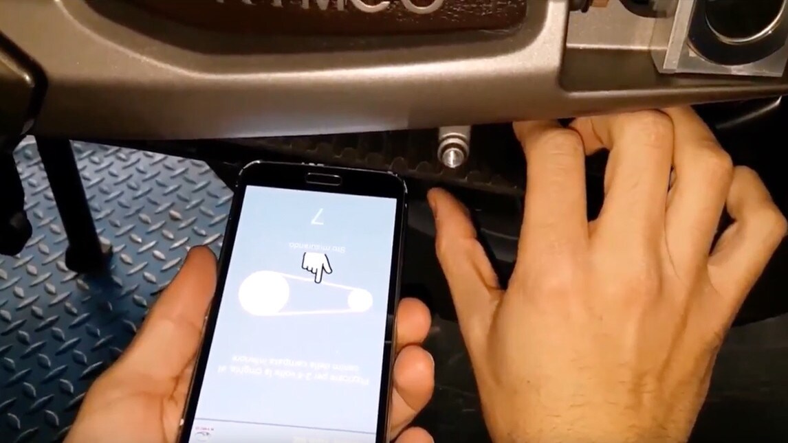 Il tuo Kymco lo controlli con lo smartphone