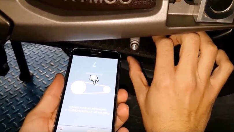 Il tuo Kymco lo controlli con lo smartphone