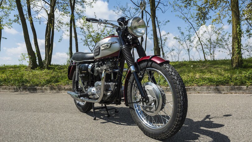 La Triumph Bonneville T 120 del 1970