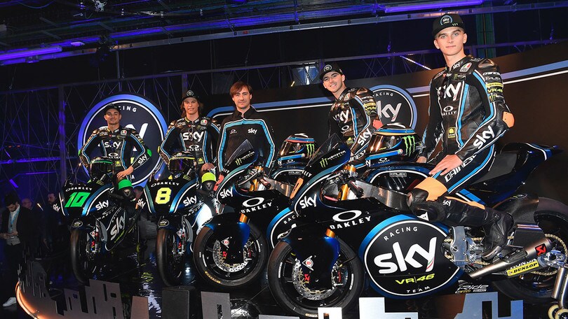 Dainese e AGV sempre con lo Sky Racing Team VR46