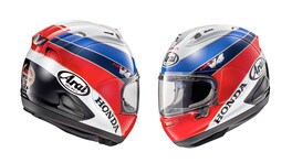 Arai RX-7V con livrea speciale Honda RC-30