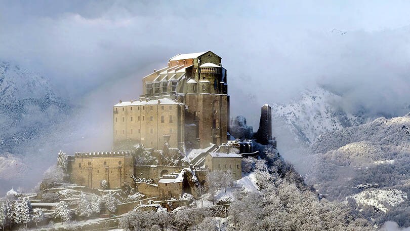 Itinerario 'moto e neve' in Piemonte