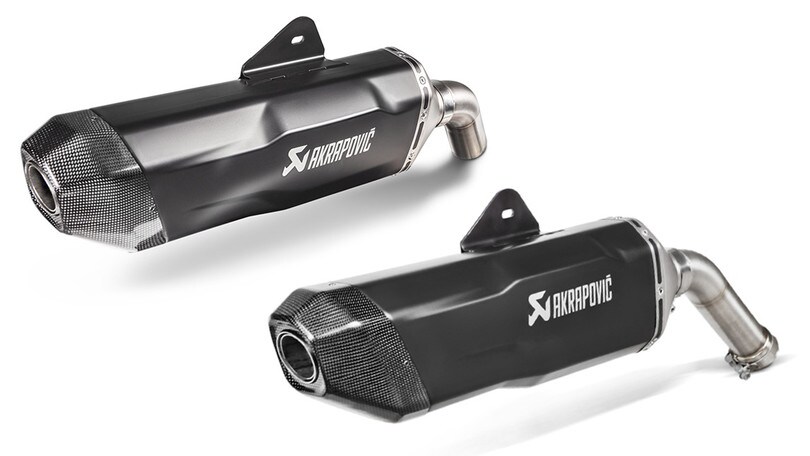 Akrapovic scarico per BMW enduro