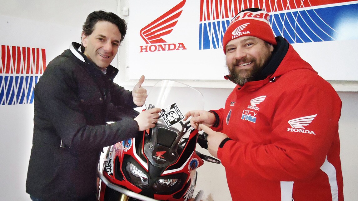Tucano Urbano in fuoristrada con Honda