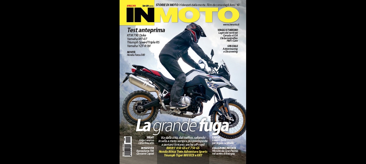InMoto di Aprile è in edicola con un numero “senza confini”
