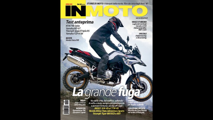 InMoto di Aprile è in edicola con un numero “senza confini”