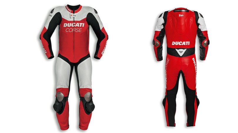 La tuta Ducati Corse ha anche l’airbag