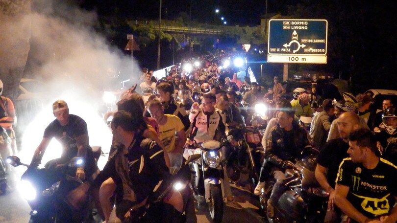 Anche Melandri al 42° Motoraduno Stelvio