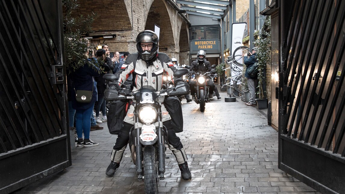 Obiettivo: 35.000 miglia con lo Scrambler