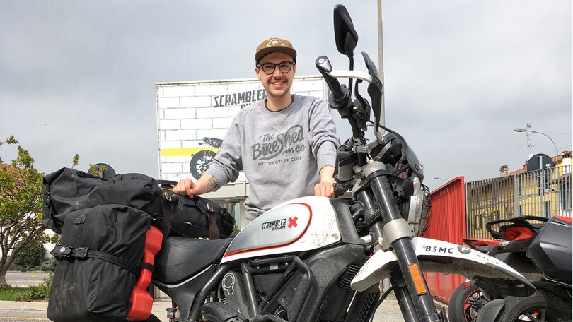 Obiettivo: 35.000 miglia con lo Scrambler