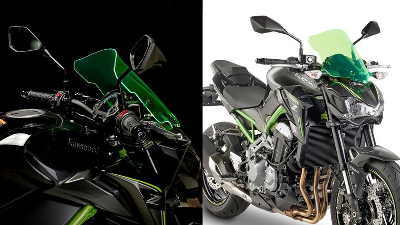 GIVI illumina il parabrezza Kawasaki