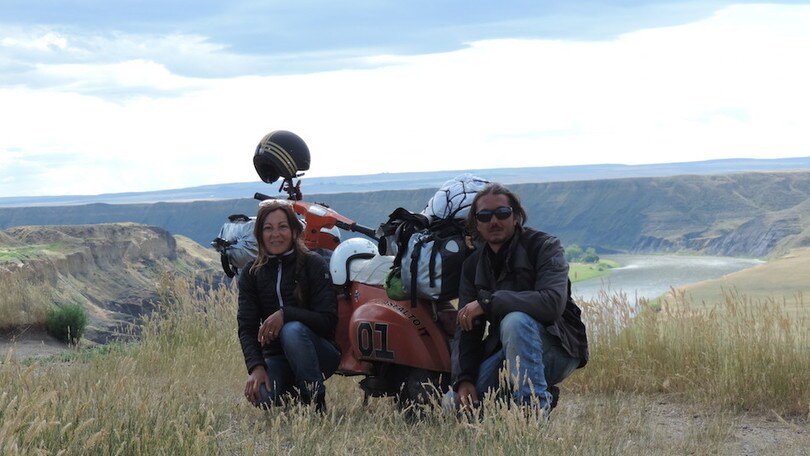 Avventura in Vespa Canada e USA - LE FOTO