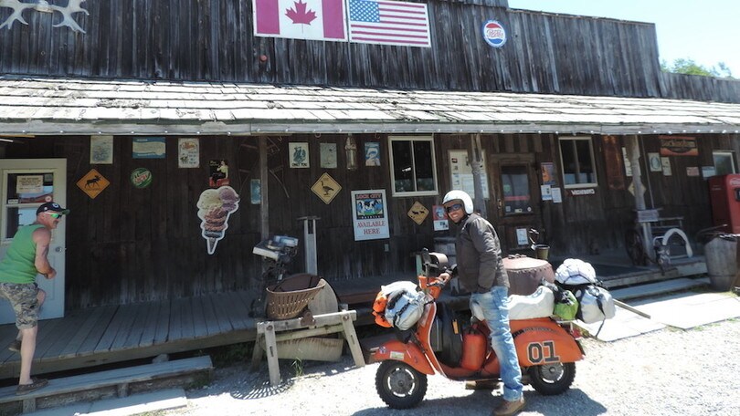 Avventura Canada e USA in Vespa 50 - Seconda parte