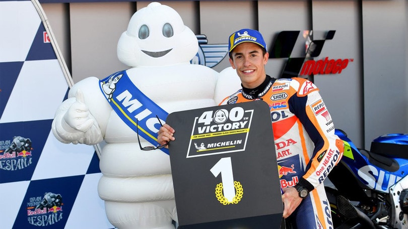 Michelin da record con 400 vittorie