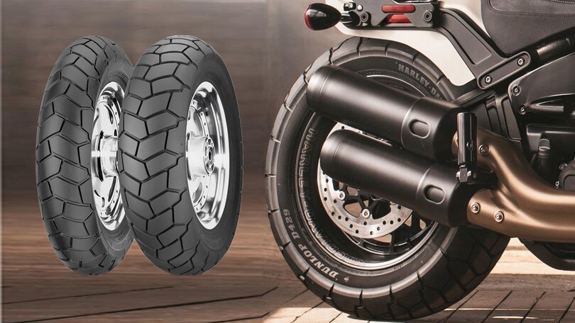 Dunlop su misura per Harley-Davidson