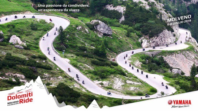 Yamaha: torna il Dolomiti Ride