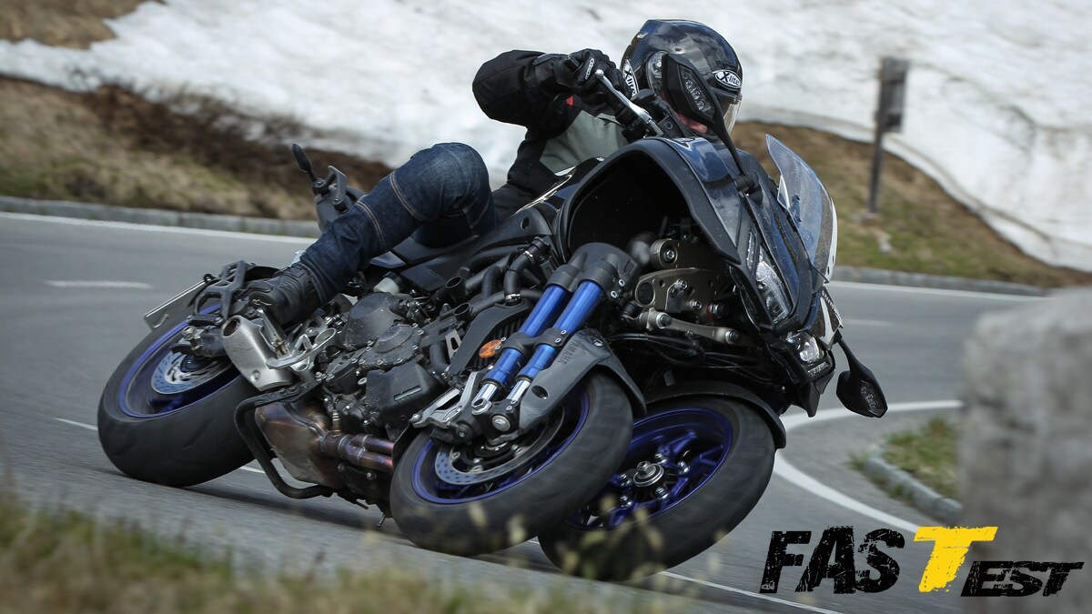 VIDEO-TEST Yamaha Niken, (T)rivoluzione totale