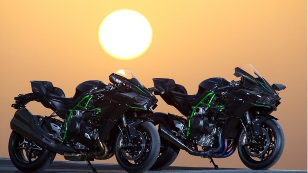 Una Kawasaki Ninja H2 per Maverick