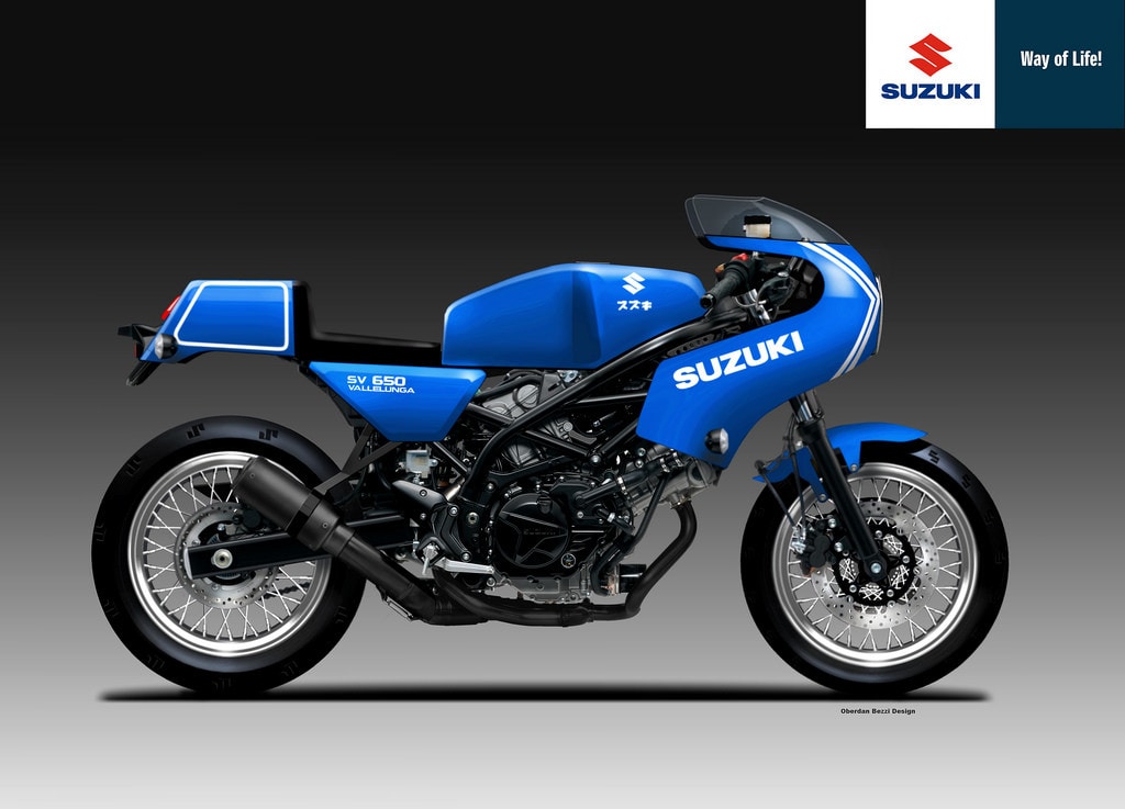 Suzuki SV 650 Vallelunga, la sportiva rétro