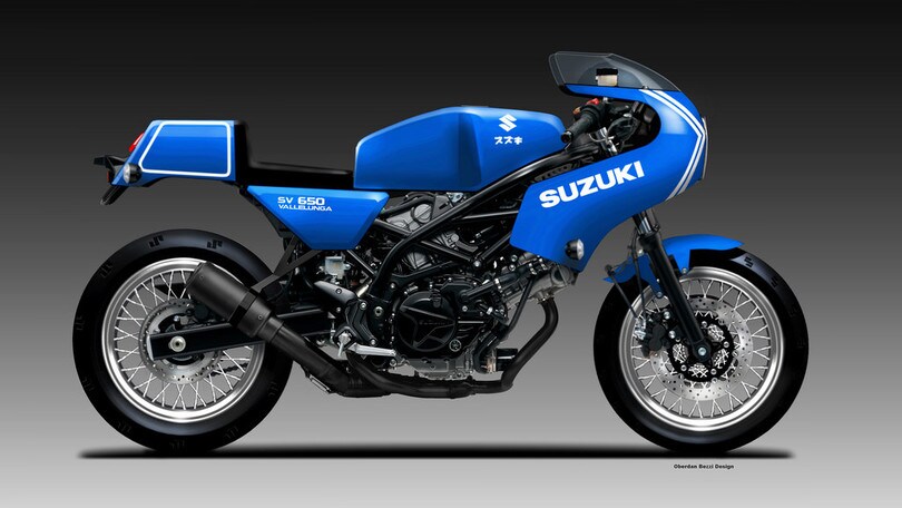 Suzuki SV 650 Vallelunga, la sportiva rétro
