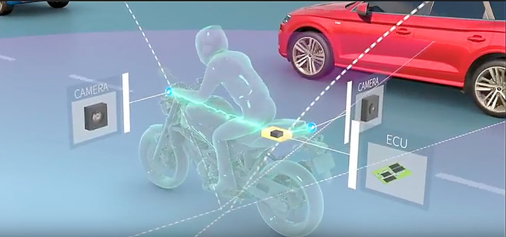 Ride Vision, la tecnologia che prevede le collisioni tra auto e moto