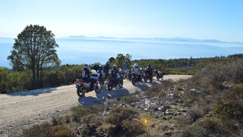 In moto, Raid Sardegna on-off